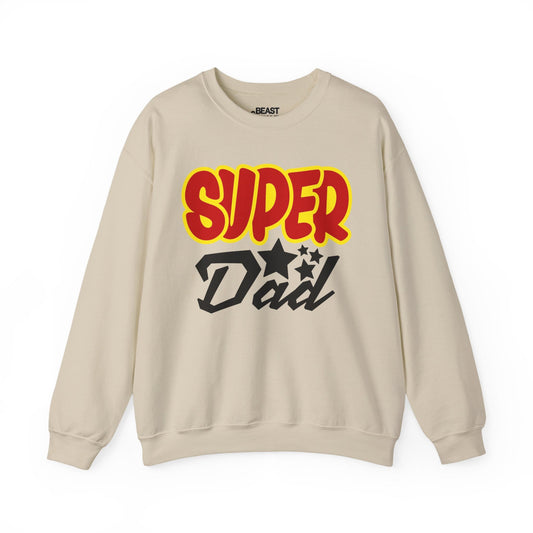 super dad sweatshirt sand sweatshirt uk Father's Day gift idea