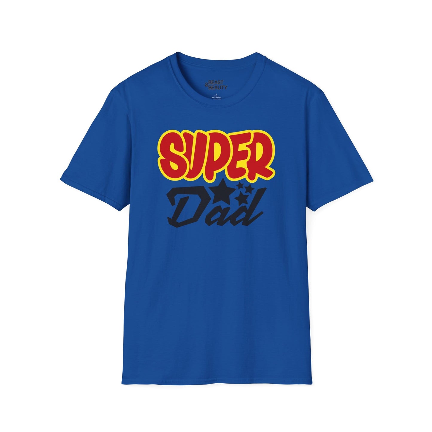 super dad t-shirt royal t-shirt uk Father's Day gift idea