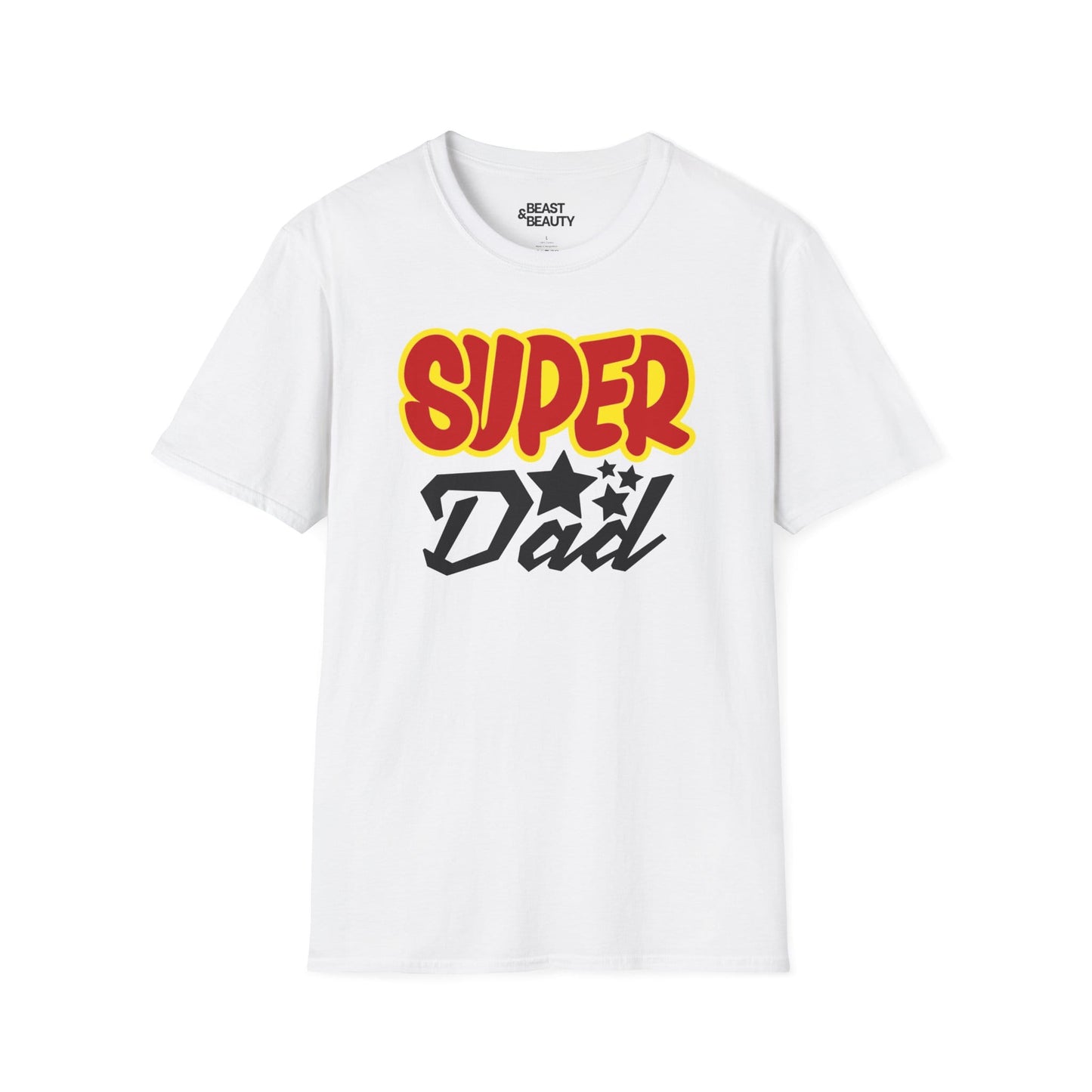 super dad t-shirt white t-shirt uk Father's Day gift idea