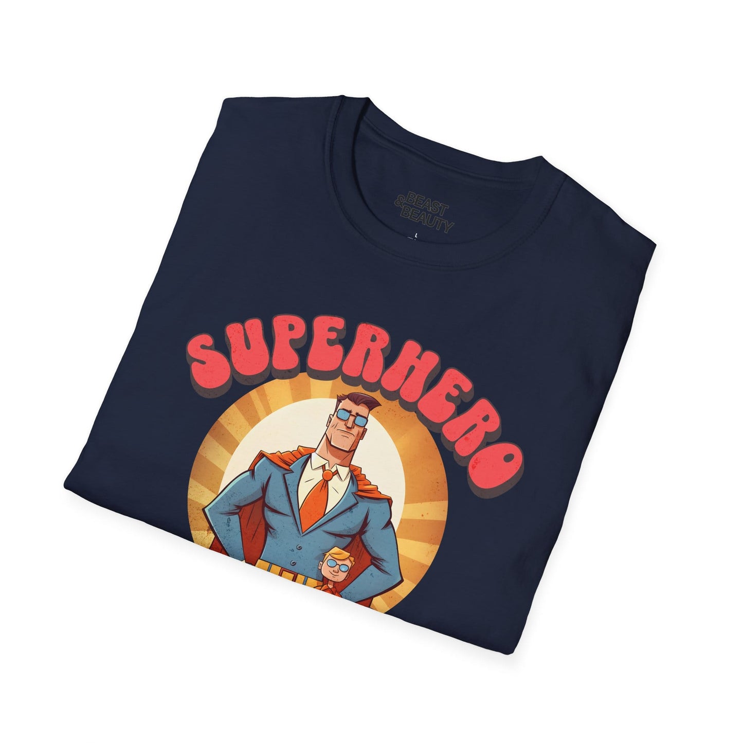 superhero in ties t-shirt t-shirt uk Father's Day gift idea image 11