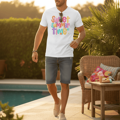 Sweet Summer Time T-Shirt gift_idea unique_gift personalised_gift