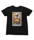 Taco Tuesday Skeleton Shirt | Funny Tarot Mexican Food T-Shirt or Sweatshirt T-Shirt / small / Black gift_idea unique_gift personalised_gift