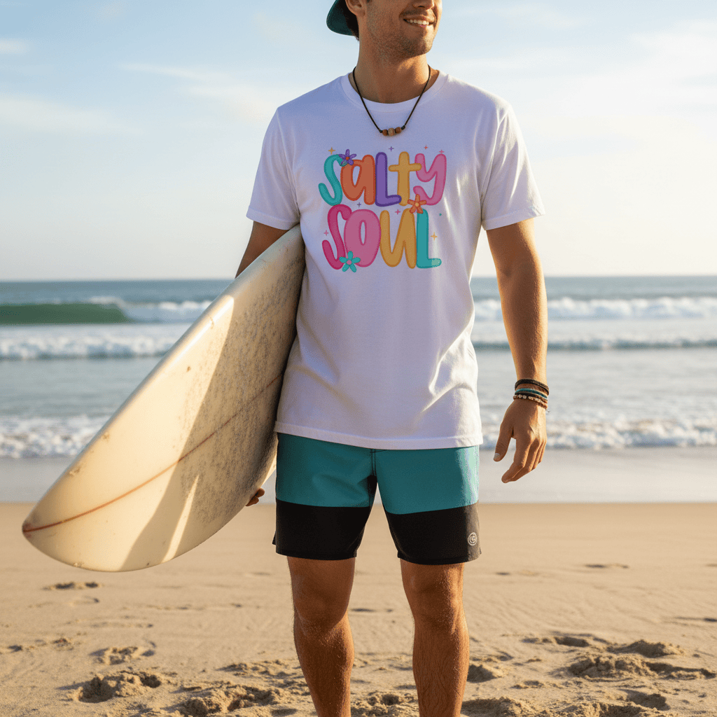Salty Soul T-Shirt gift_idea unique_gift personalised_gift