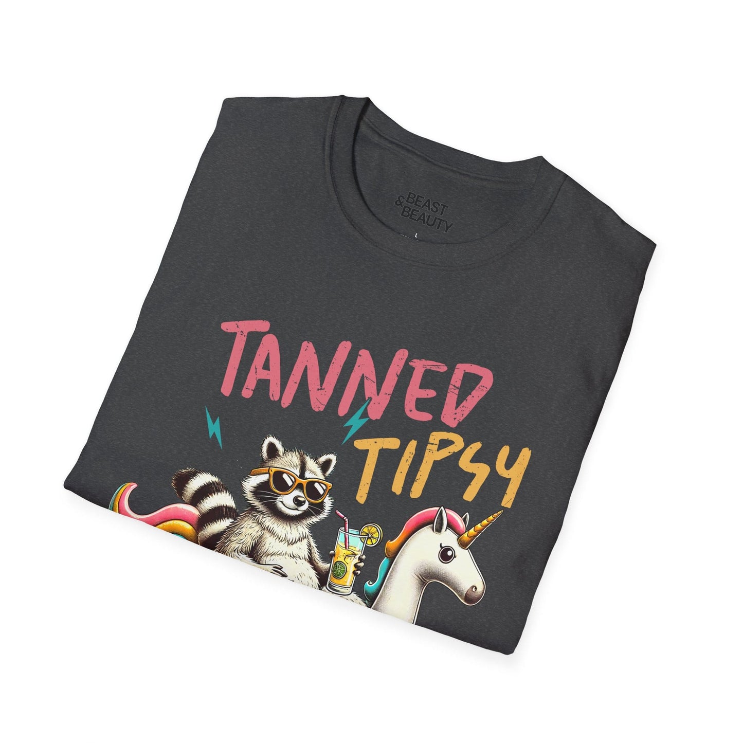 tanned tipsy & trouble t-shirt t-shirt uk gift gift idea image 8