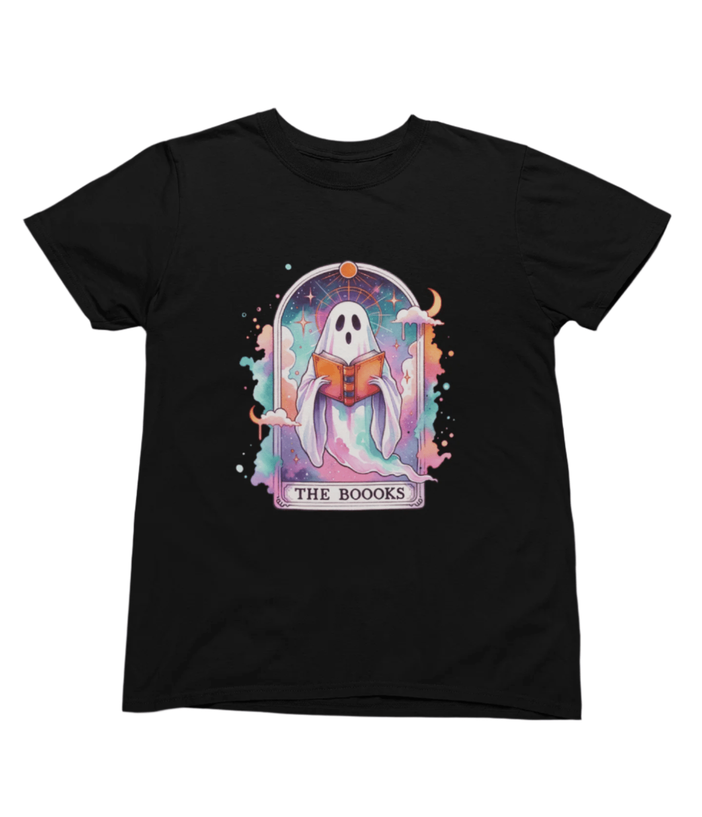 My Store Tarot Sweatshirt T-Shirt / small / Black The Boooks Ghost Shirt | Funny Tarot Halloween T-Shirt or Sweatshirt