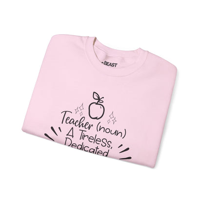 Teacher Definition Sweatshirt – Inspirational Teacher Crewneck gift_idea unique_gift personalised_gift