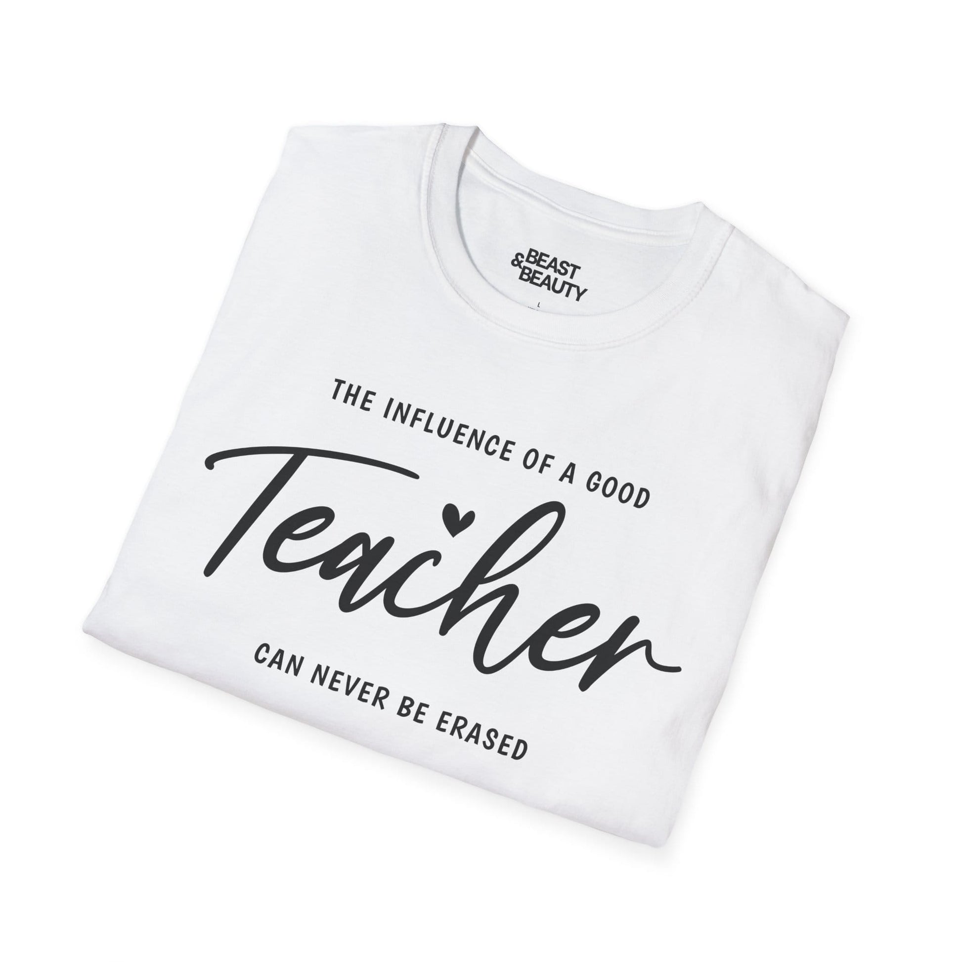 Teacher Influence Inspirational T-Shirt gift_idea unique_gift personalised_gift