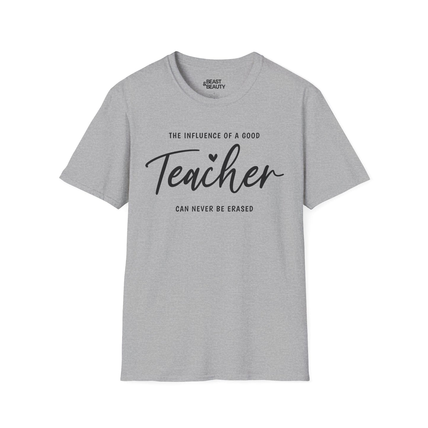 Teacher Influence Inspirational T-Shirt Sport Grey / S gift_idea unique_gift personalised_gift