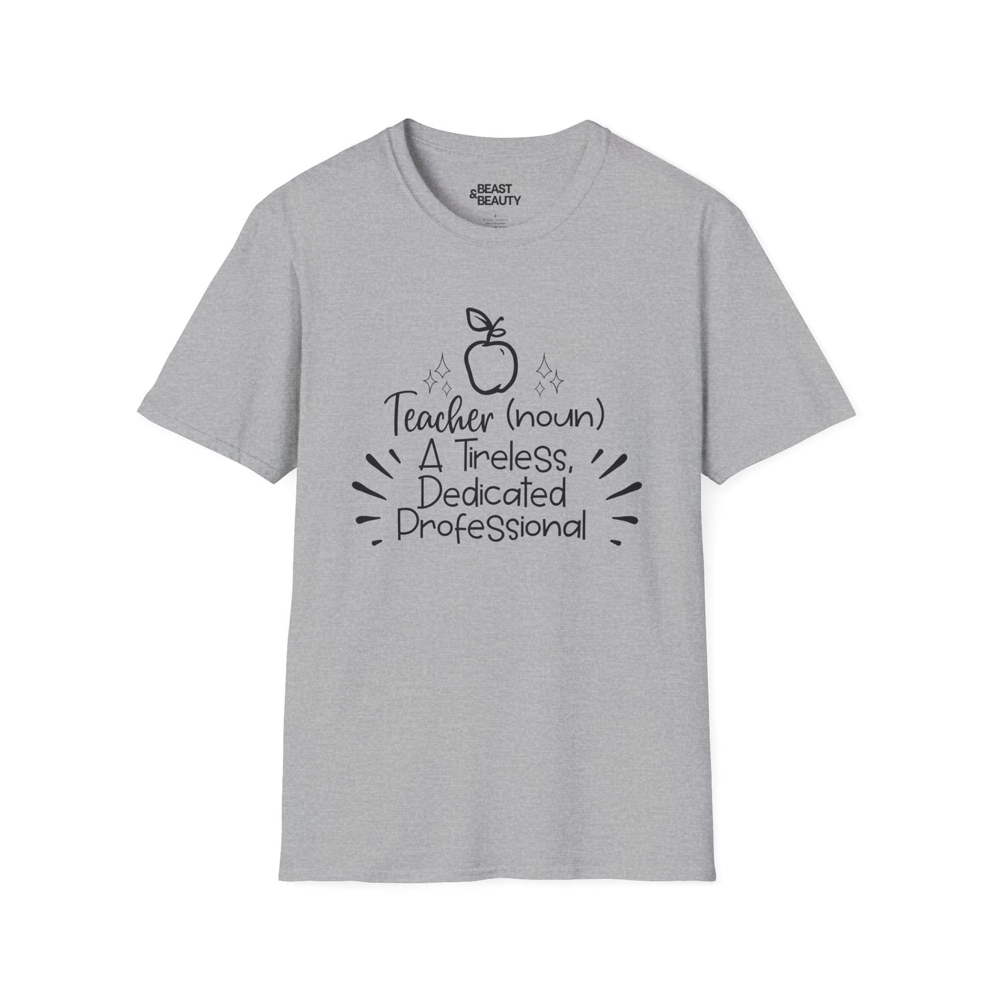 Teacher Noun Dedicated Professional T-Shirt Sport Grey / S gift_idea unique_gift personalised_gift