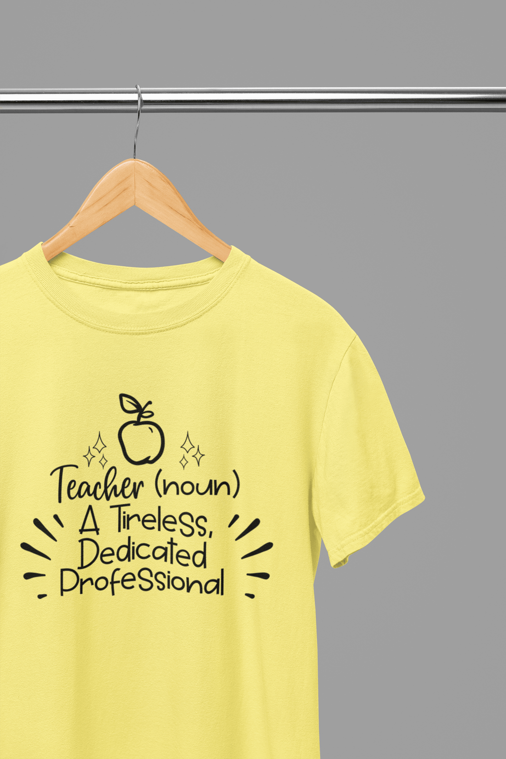 Teacher (Noun) T-Shirt small / Yellow gift_idea unique_gift personalised_gift