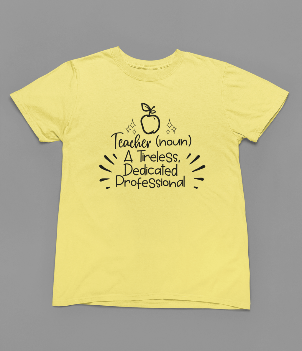 Teacher (Noun) T-Shirt gift_idea unique_gift personalised_gift
