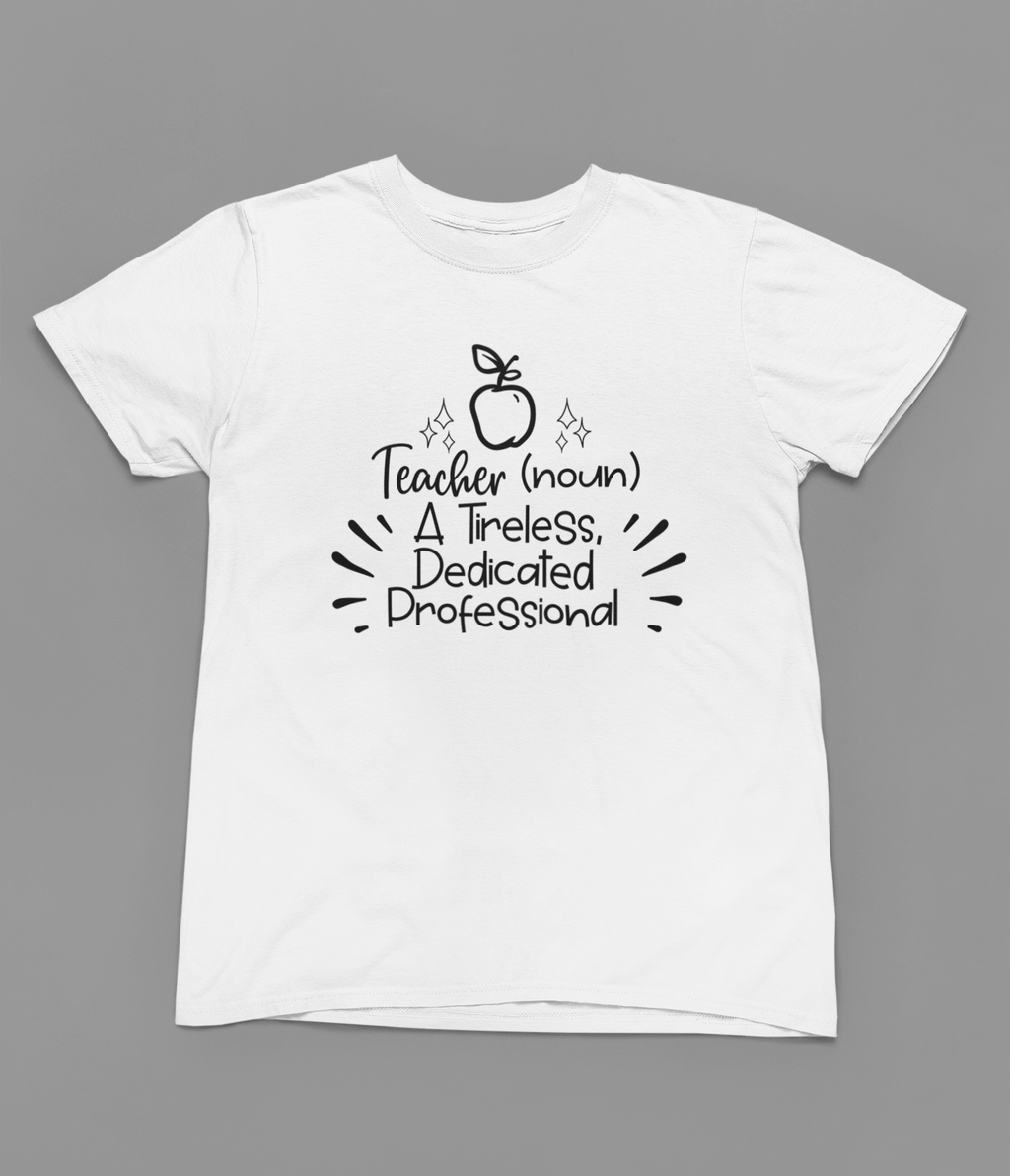 Teacher (Noun) T-Shirt gift_idea unique_gift personalised_gift