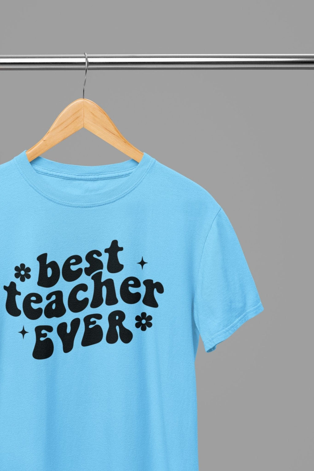 My Store Teacher T-Shirt small / Blue Best Teacher Ever Bubble T-Shirt