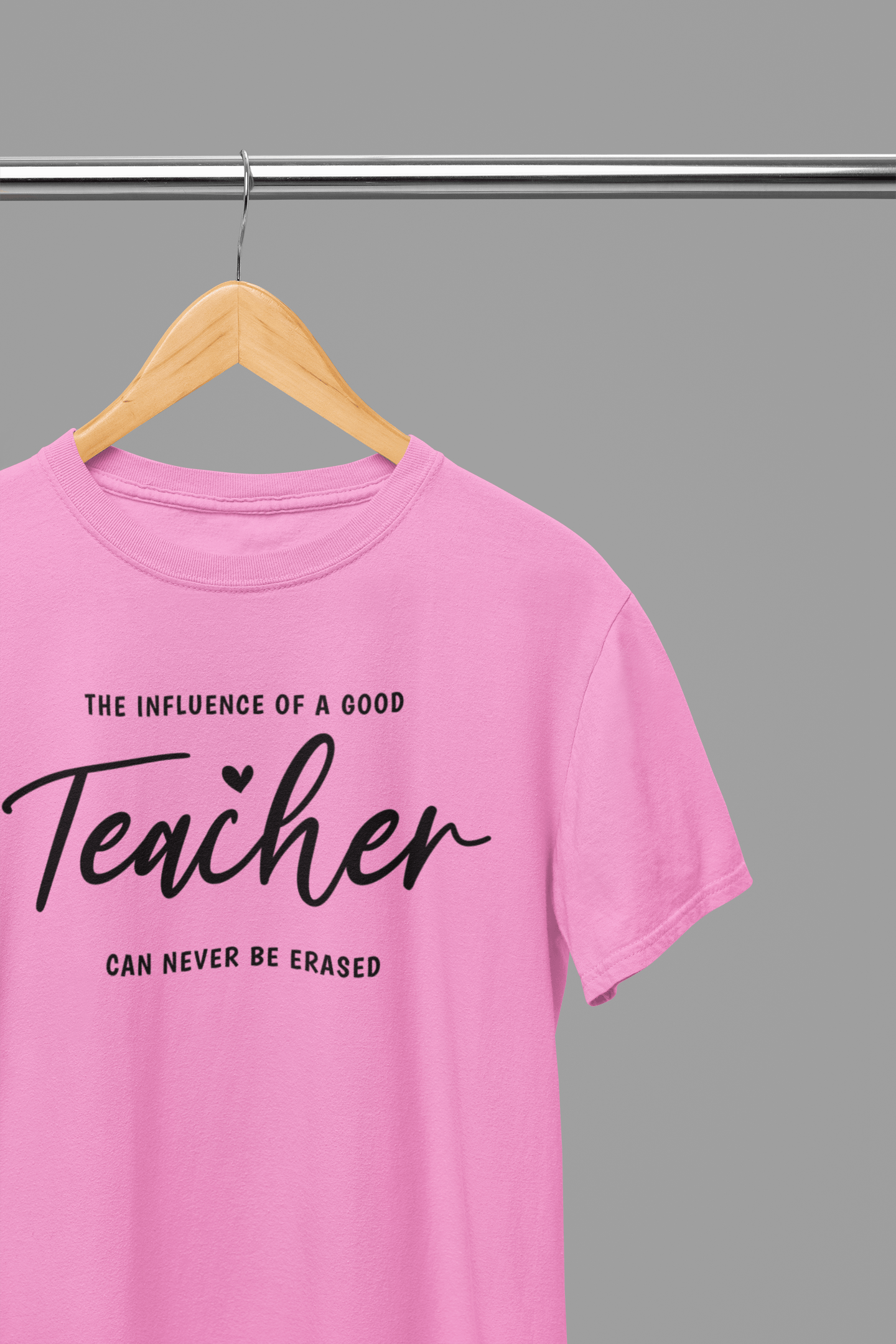 My Store Teacher T-Shirt small / Pink Influence Of A Good Teacher T-Shirt