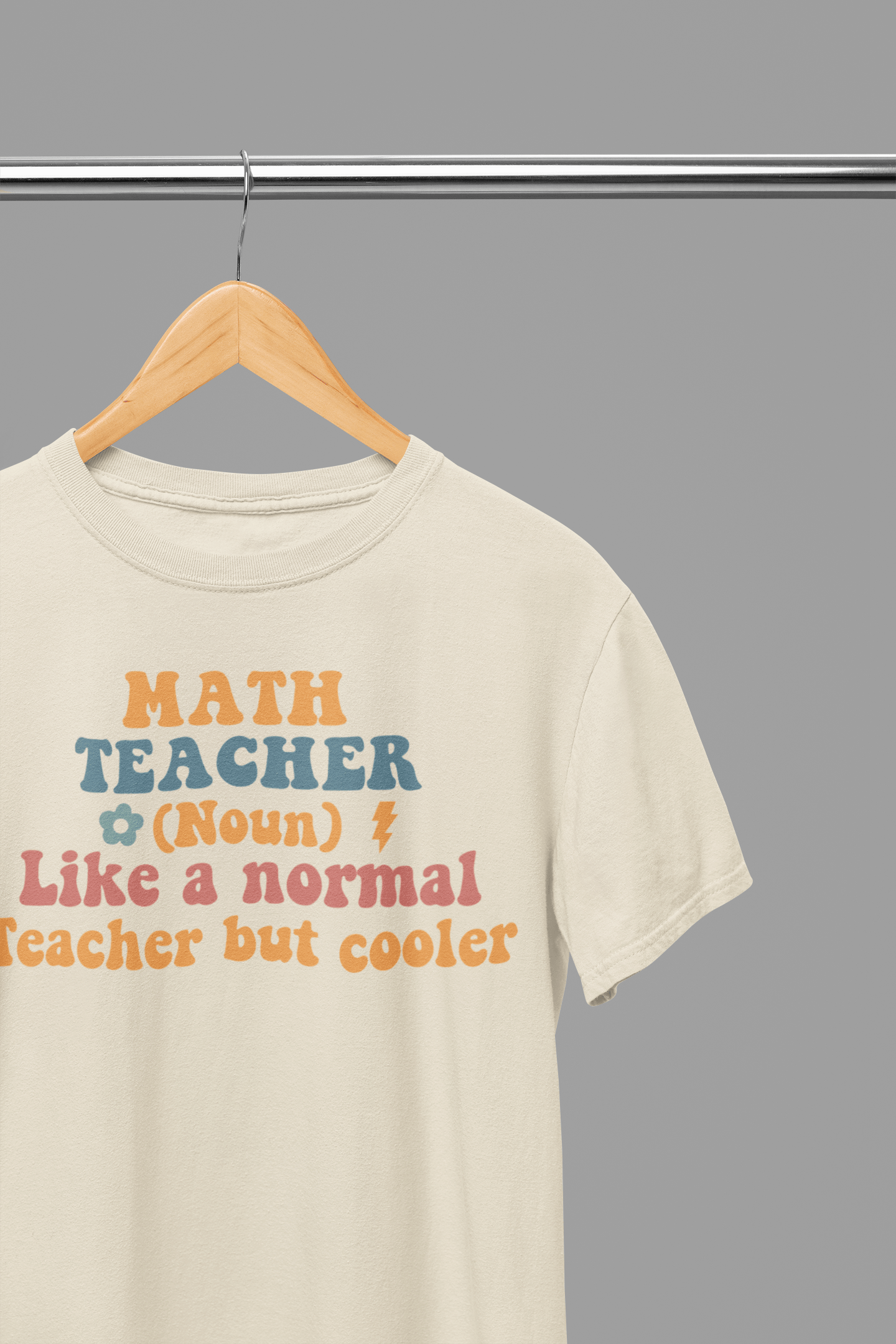My Store Teacher T-Shirt small / Sand Math Teacher (noun) T-Shirt