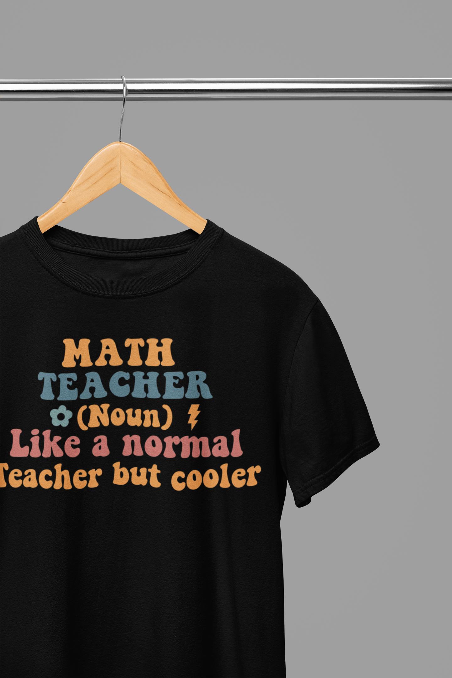My Store Teacher T-Shirt small / Black Math Teacher (noun) T-Shirt