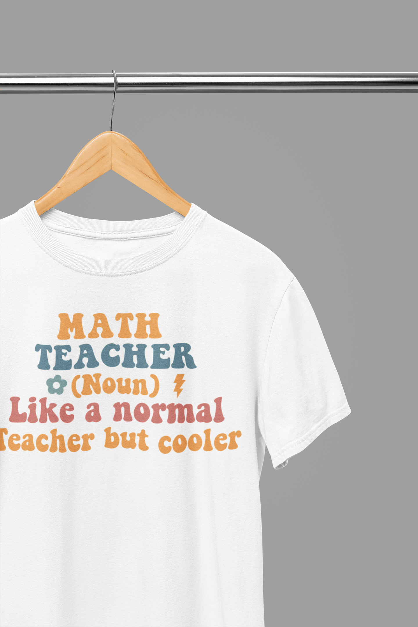 My Store Teacher T-Shirt small / White Math Teacher (noun) T-Shirt