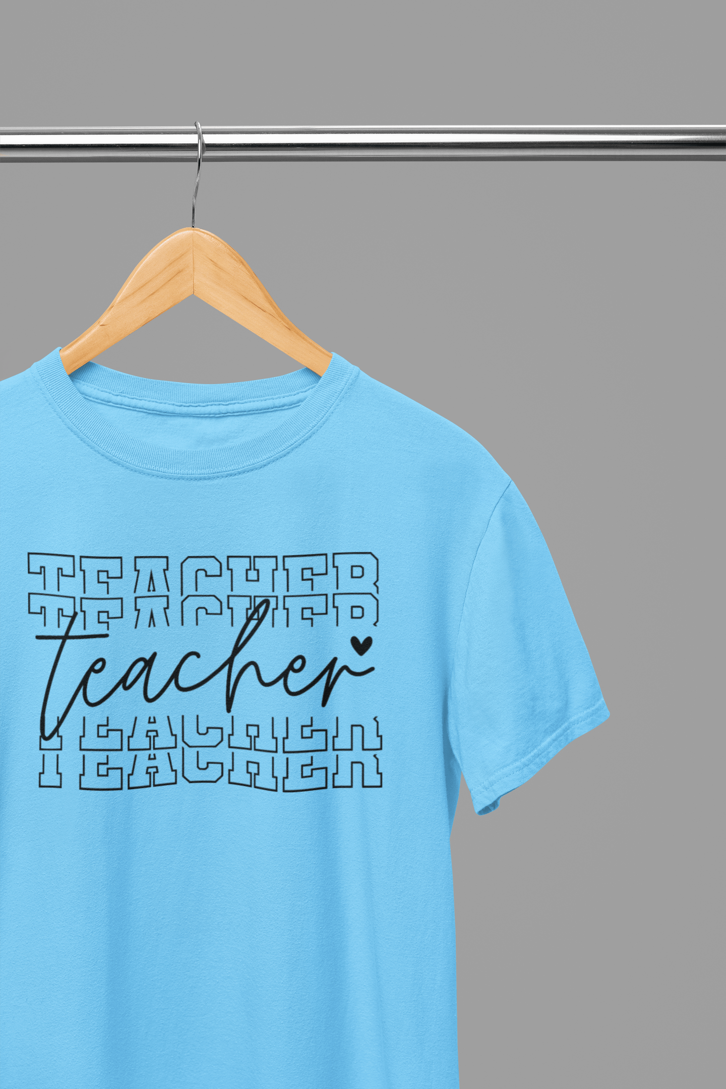 My Store Teacher T-Shirt small / Blue Teacher Stacked T-Shirt