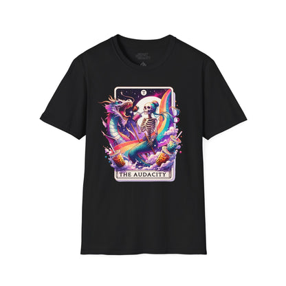 The Audacity Tarot Graphic T-Shirt Black / S gift_idea unique_gift personalised_gift