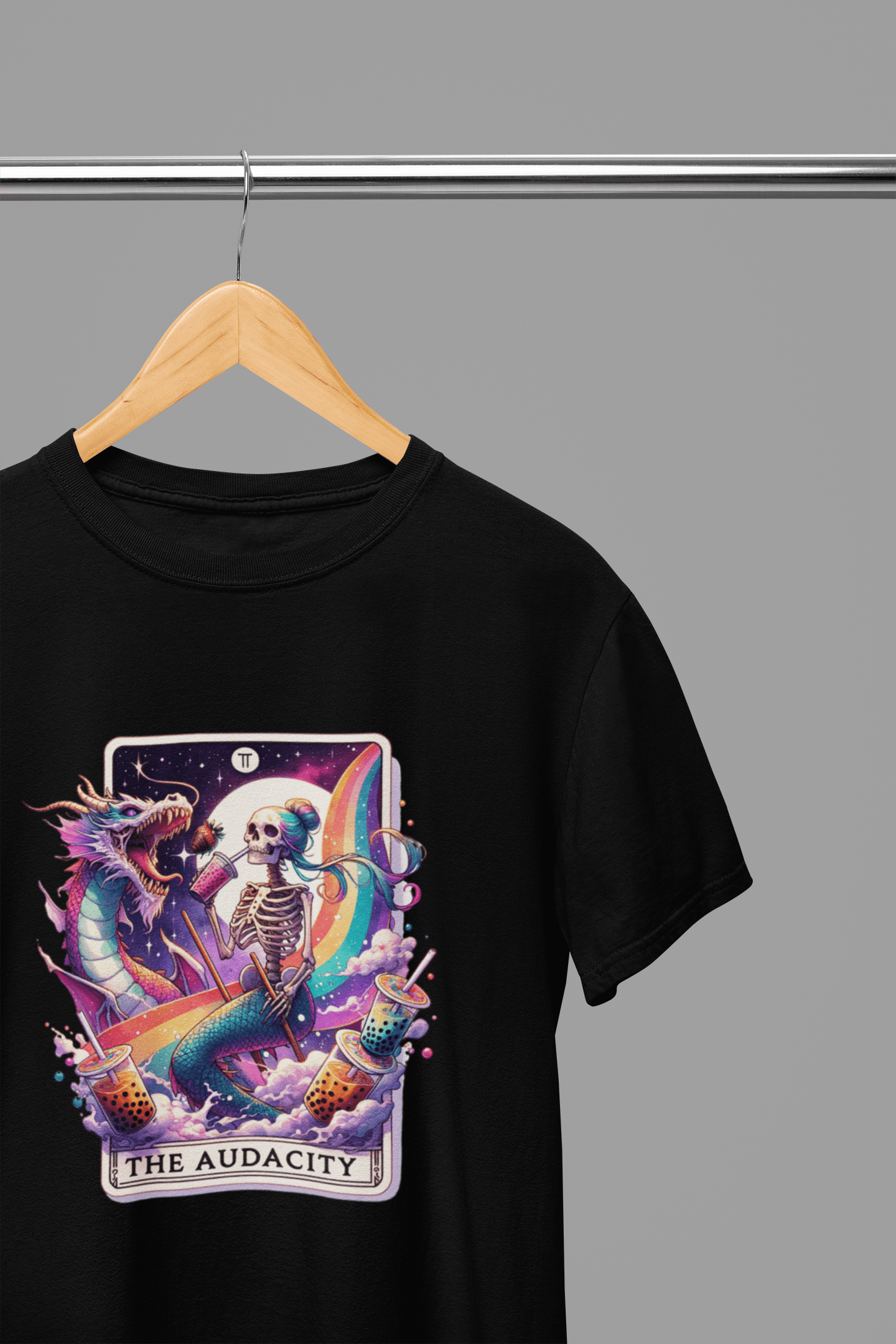 The Audacity Tarot T-Shirt & Sweatshirt | Alternative Tarot Graphic gift_idea unique_gift personalised_gift