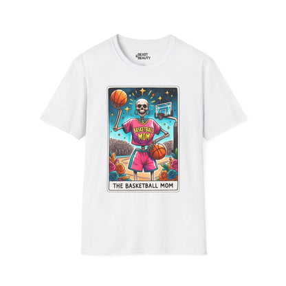 The Basketball Mom Tarot Graphic T-Shirt White / S gift_idea unique_gift personalised_gift