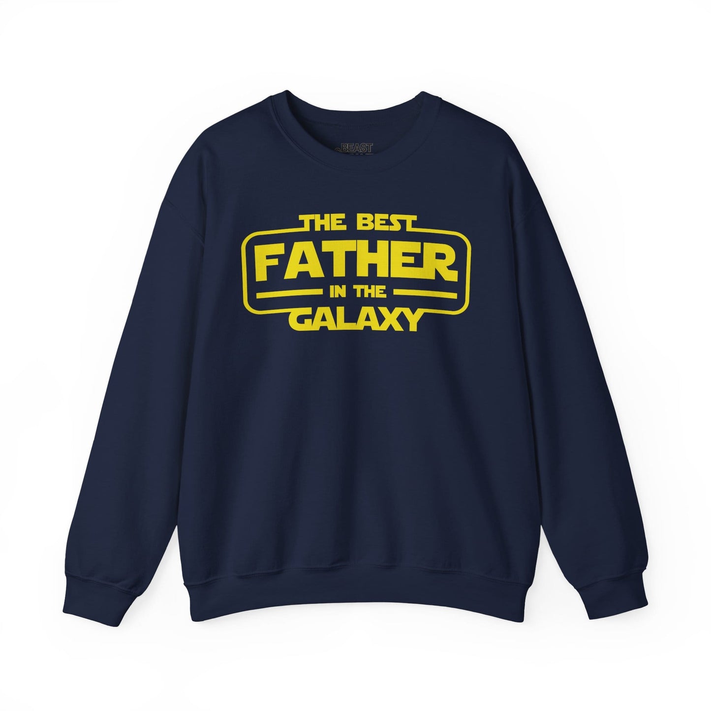 the best father in the galaxy sweatshirt navy sweatshirt uk Father's Day gift idea