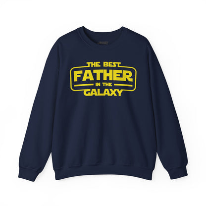 the best father in the galaxy sweatshirt navy sweatshirt uk Father's Day gift idea