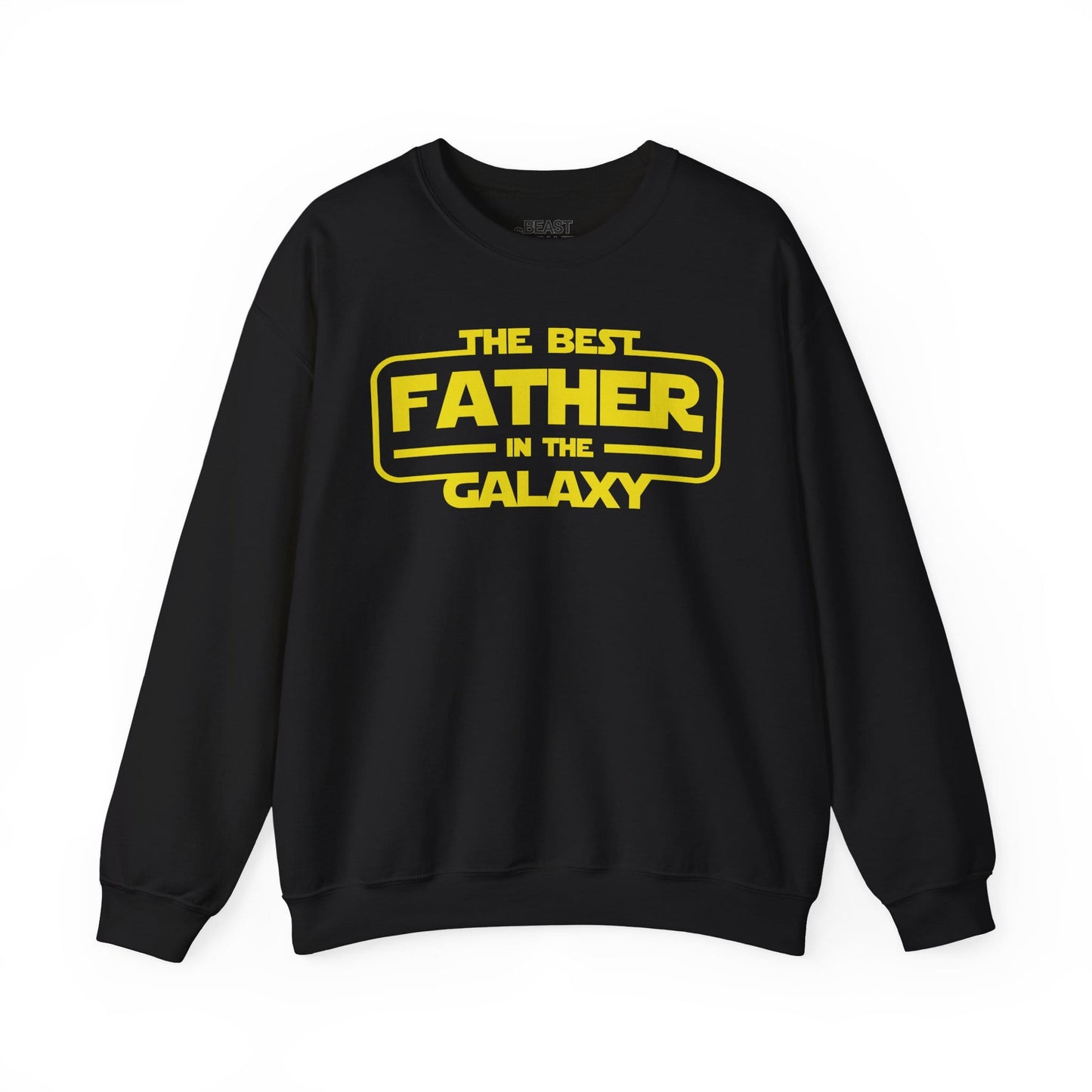 the best father in the galaxy sweatshirt black sweatshirt uk Father's Day gift idea