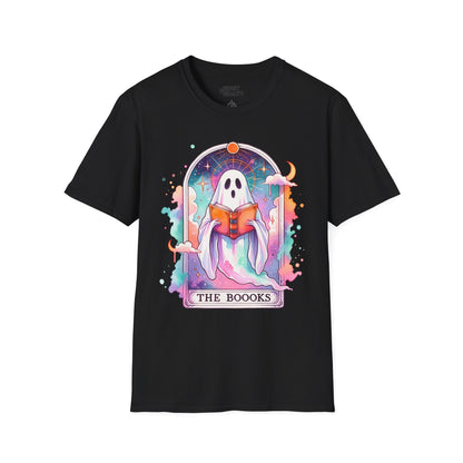 The Books Ghost Tarot T-Shirt Black / S gift_idea unique_gift personalised_gift