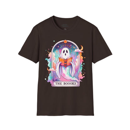 The Books Ghost Tarot T-Shirt Dark Chocolate / M gift_idea unique_gift personalised_gift