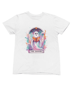 The Boooks Ghost Shirt | Funny Tarot Halloween T-Shirt or Sweatshirt T-Shirt / small / White gift_idea unique_gift personalised_gift