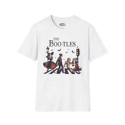 The Bootles Funny Halloween Parody Graphic T-Shirt White / S gift_idea unique_gift personalised_gift