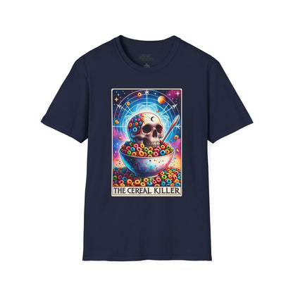 The Cereal Killer Tarot T-Shirt Navy / S gift_idea unique_gift personalised_gift