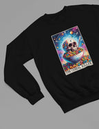 The Cereal Killer Tarot T-Shirt & Sweatshirt | Funny Dark Humor Graphic Sweatshirt / small / Black gift_idea unique_gift personalised_gift