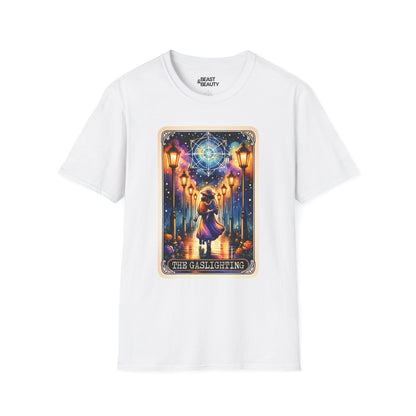 The Gaslighting Tarot Graphic T-Shirt White / S gift_idea unique_gift personalised_gift