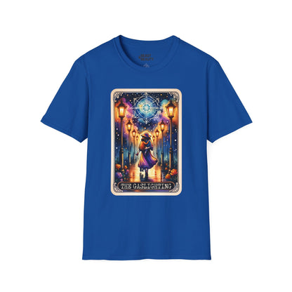 The Gaslighting Tarot Graphic T-Shirt Royal / S gift_idea unique_gift personalised_gift