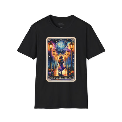The Gaslighting Tarot Graphic T-Shirt Black / S gift_idea unique_gift personalised_gift