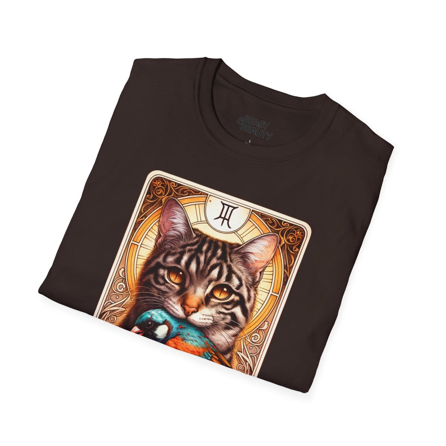 The Gift Cat Tarot Graphic T-Shirt gift_idea unique_gift personalised_gift