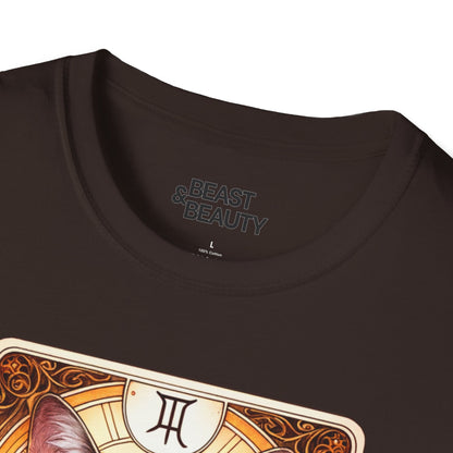 The Gift Cat Tarot Graphic T-Shirt gift_idea unique_gift personalised_gift
