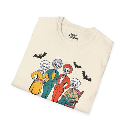 The Golden Ghouls Funny Halloween T-Shirt gift_idea unique_gift personalised_gift