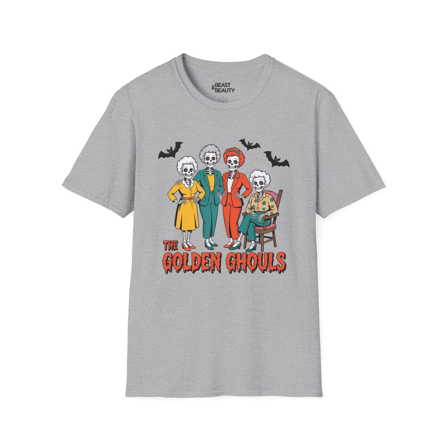 The Golden Ghouls Funny Halloween T-Shirt Sport Grey / S gift_idea unique_gift personalised_gift