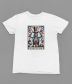 The Great Sh*t Show Shirt | Funny Skeleton Circus Tarot Tee or Sweatshirt T-Shirt / small / White gift_idea unique_gift personalised_gift