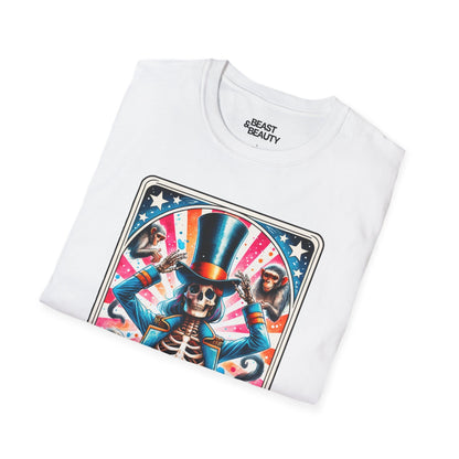 The Great Shit Show Tarot Skeleton T-Shirt gift_idea unique_gift personalised_gift