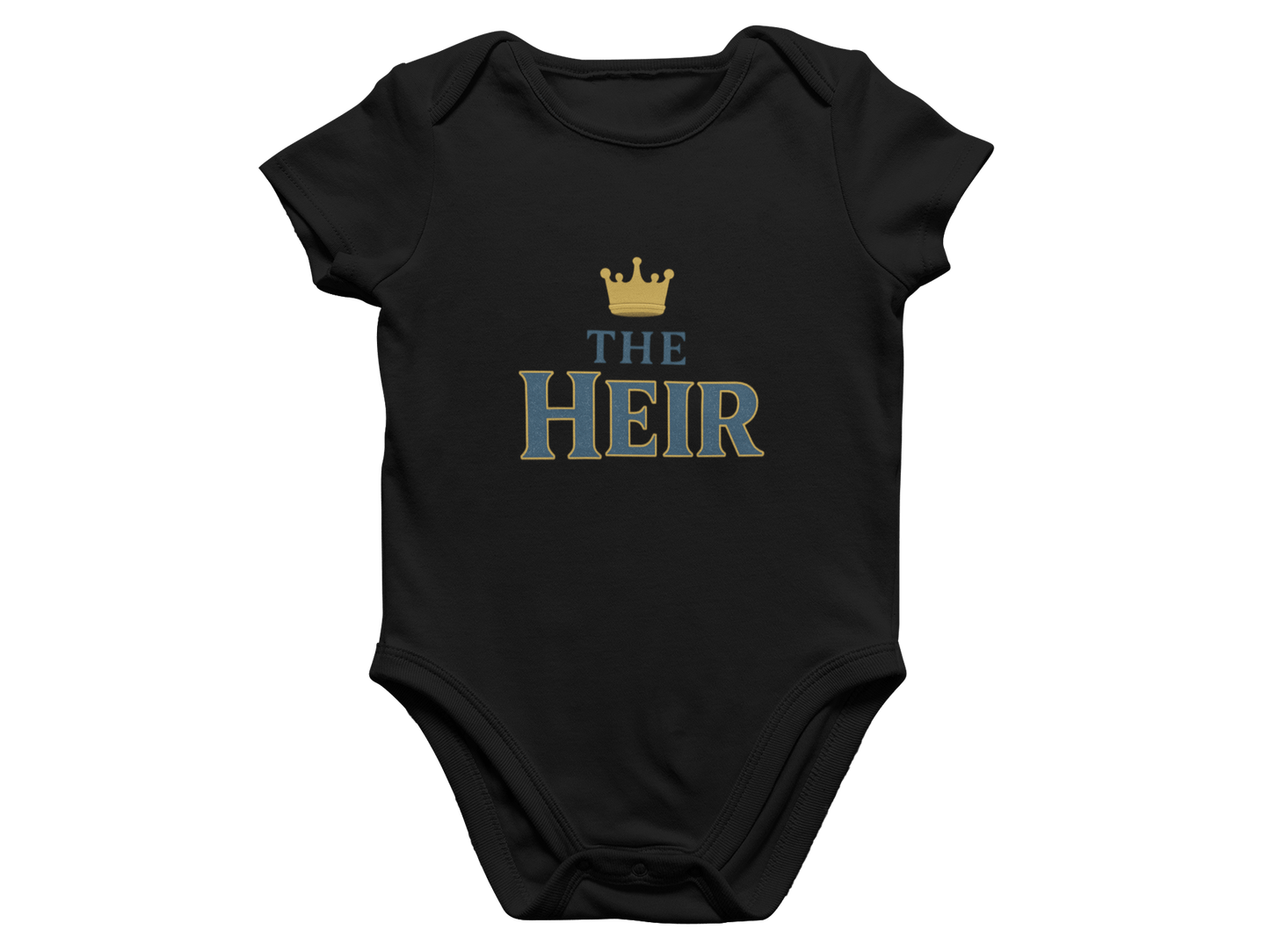 The King & The Heir Matching T-Shirt Gift Set gift_idea unique_gift personalised_gift