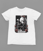 The Proposal Gothic Tarot Shirt | Skeleton Wedding Tee or Sweatshirt T-Shirt / small / White gift_idea unique_gift personalised_gift