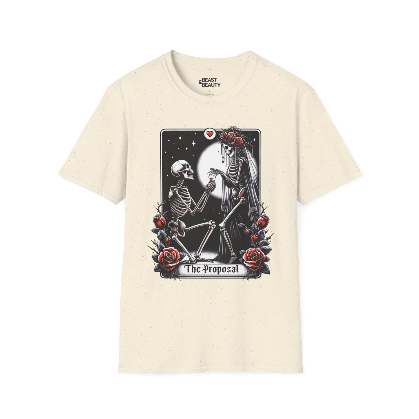 The Proposal Gothic Tarot T-Shirt Natural / M gift_idea unique_gift personalised_gift