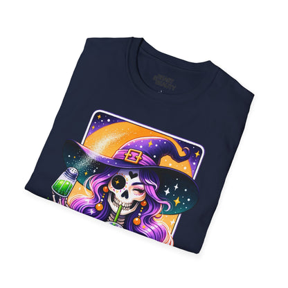 The Salty Witch Tarot Bubble Tea T-Shirt gift_idea unique_gift personalised_gift