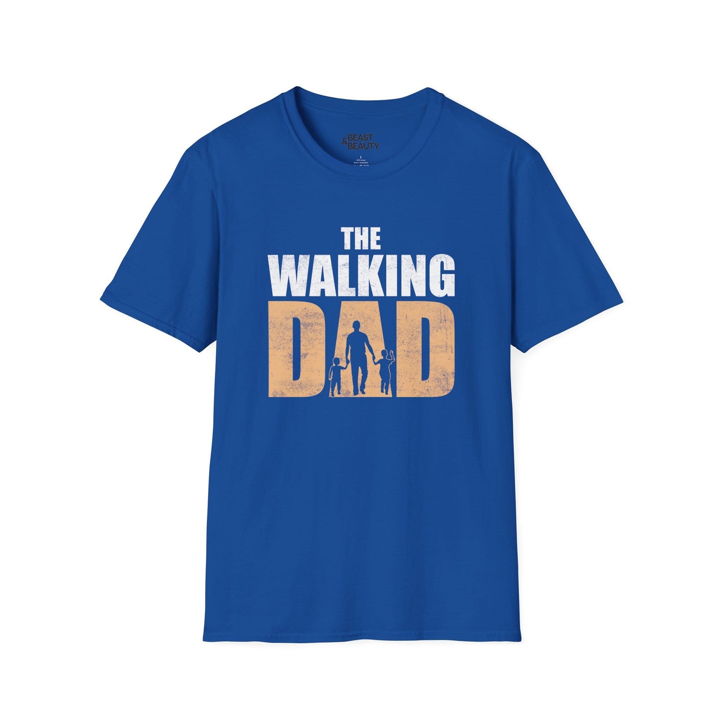 the walking dad t-shirt royal t-shirt uk Father's Day gift idea