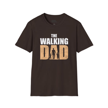 the walking dad t-shirt dark chocolate t-shirt uk Father's Day gift idea