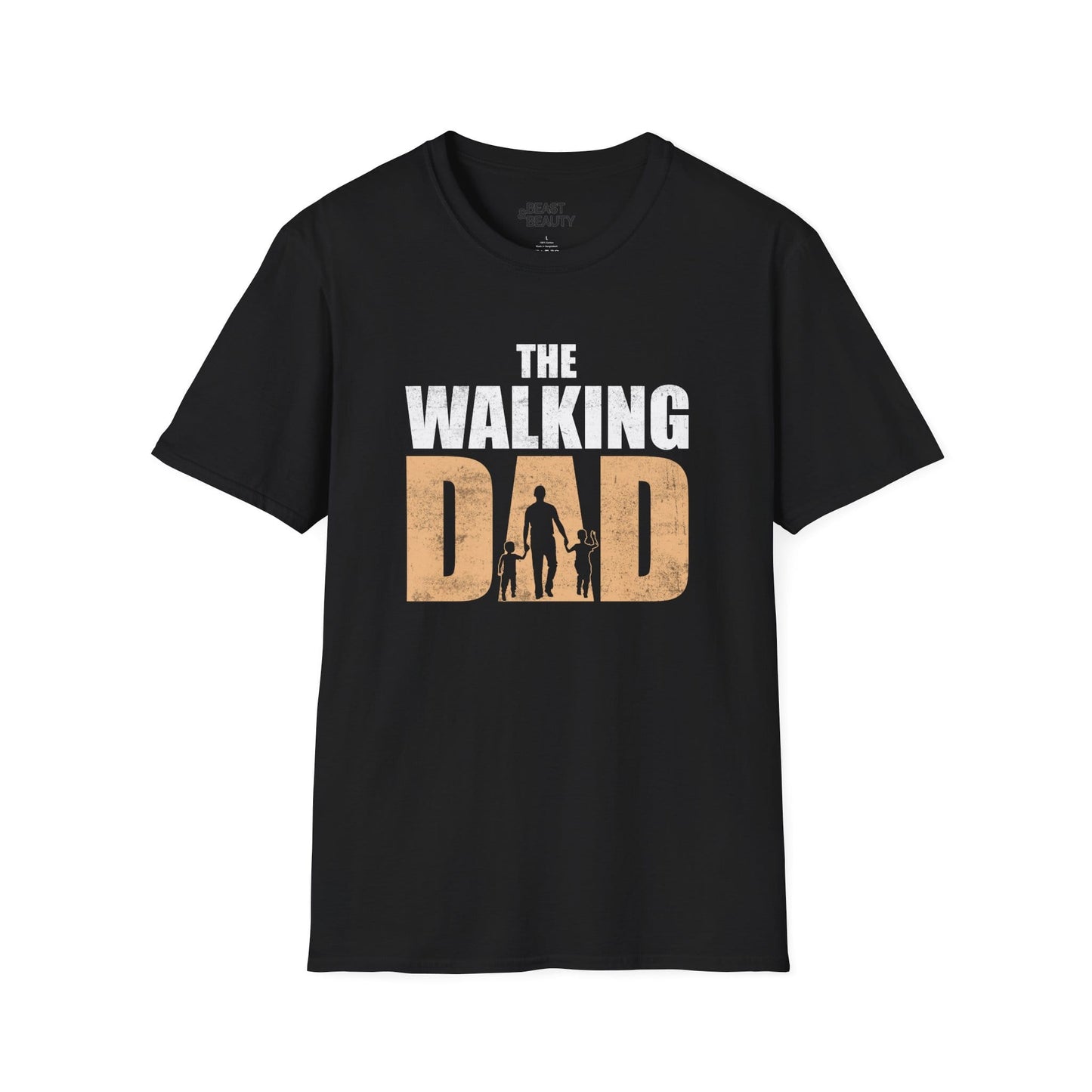 the walking dad t-shirt black t-shirt uk Father's Day gift idea
